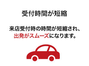 受付時間が短縮